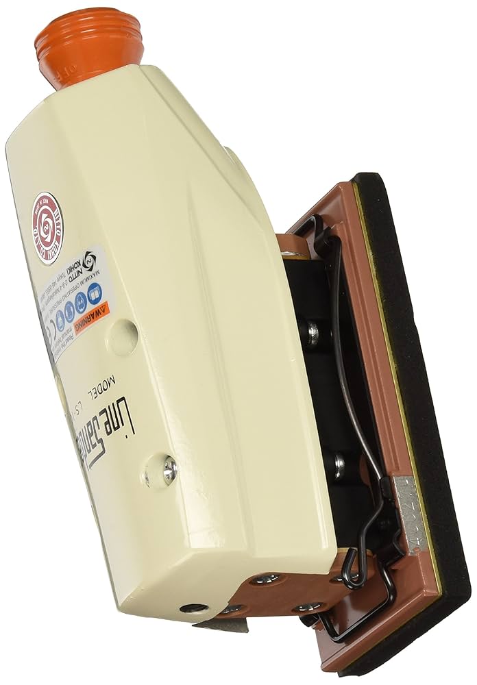 Nitto Kohki LS-10 Line Sander, 85 PSI, 4,000 SPM, 5/32